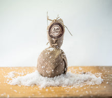 Load image into Gallery viewer, Small Artisan Round Burlap Bag